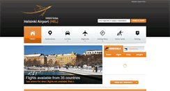 Desktop Screenshot of helsinkiairport.org